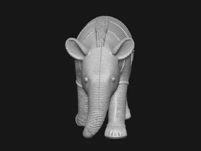 tapir 3D print model