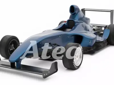 Formula Car 3D Model High Quality Vehicle 3D Printable Game 3D print model