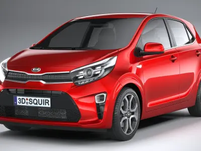Kia Picanto 2021 3D model