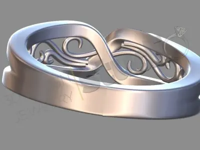 ring 3d model 3D print model buy