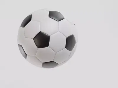 Soccer Ball Football Low-poly 3D model