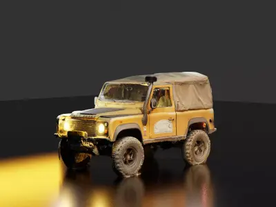 Land rover Camal livery 3D model