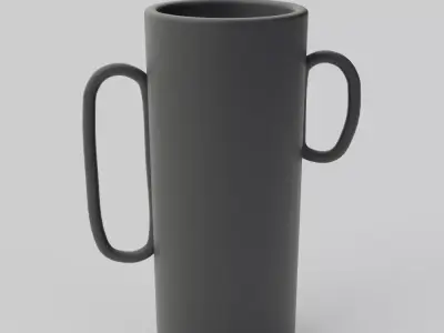 Makhi Vase Default Title 3D model