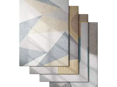 Carpet set 24 3D model