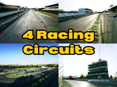 4 Iconic Racing Circuit Pack Collection