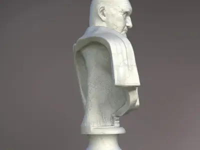 Bust of Roman Empire Consul 3D model