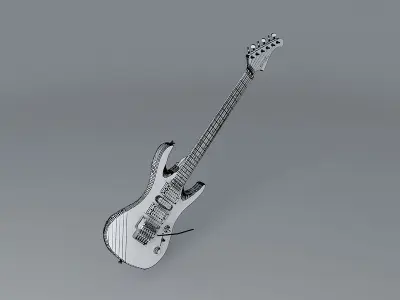 Sands SBG guitar Free 3D model