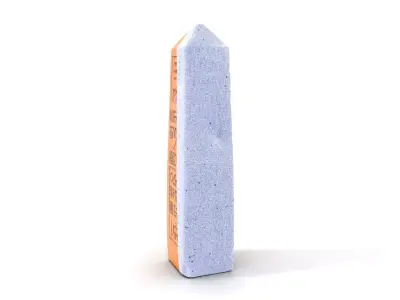 Terracotta Obelisk model pack Low-poly 3D model