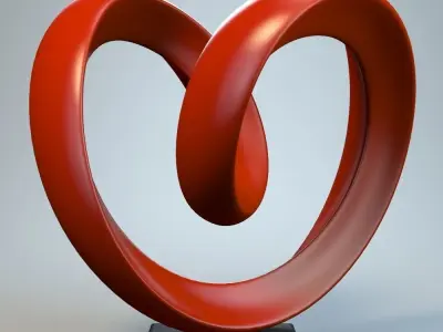 Abstract Figure 3D model