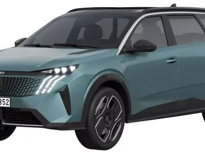 Peugeot E-5008 3D model