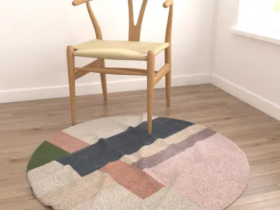 Rugs No 720 Low-poly 3D model