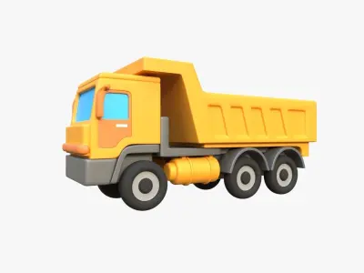 Construction Truck 3D model
