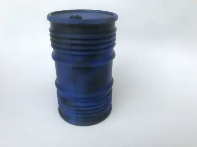 RC Oil Drum Crawler Car RC Truck Car Decor Parts 3D print model