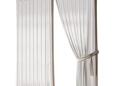 Curtains 06 3D model