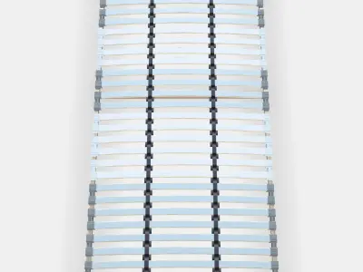 LONSET Slatted bed base 1 3D model