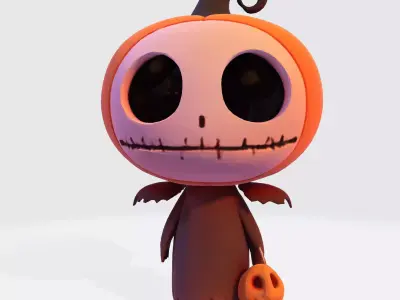 cute spooky creature for 3D print 3D print model