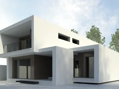 Paulo Rolo House - Revit 3D 3D model