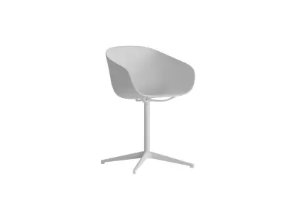 Pinwheel Curved Office Chair 3D model