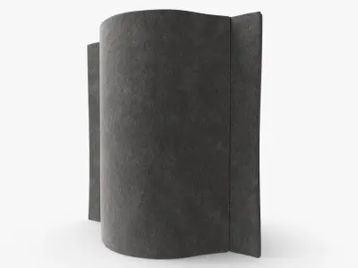 Bolia Flower Felt Low-poly 3D model