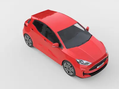 Generic Modern Hatchback 2015 3D model