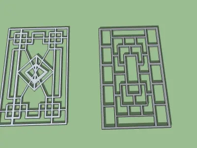 Decorative Window Ideas Free 3D model