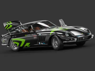 1967 Ferrari 275 GTB - PREMIUM 3D model