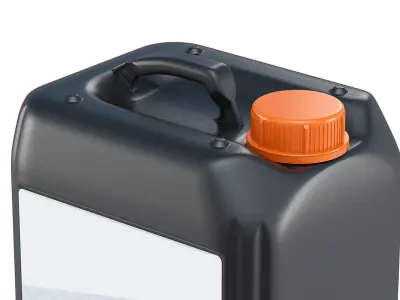 5L Plastic Jerrycan 3D model