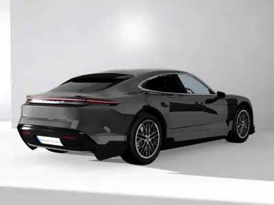 Porsche Taycan 4s Cross Tourismo 2021 3D model