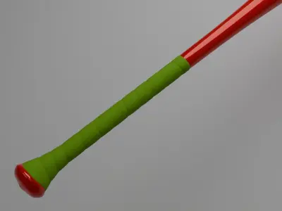 Baseball Bats 3D 3D model