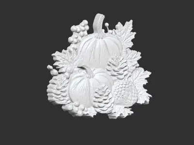 hallowen  pumpkin fruits cnc model   3D print model
