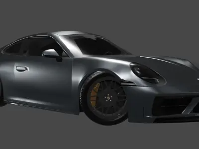 porche 911  3D model