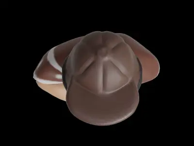 Small Chinese Guy Figure 3D model