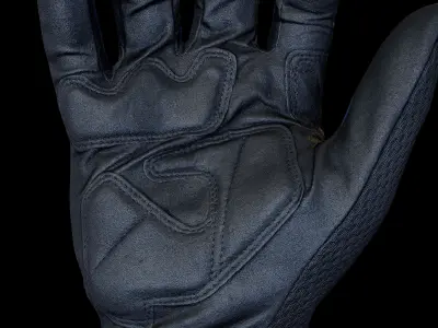 Tactical Gloves 027 Low-poly 3D model