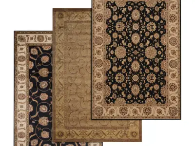 Rug Set 1120 3D model