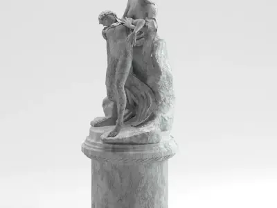 Joseph Chinard Venus Aeneas Achilles 3D model