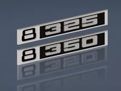 1969   72 Chevrolet C10 Pickup Fender Emblem 8    350 3D print model