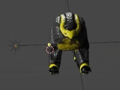 Salamander Dragon 3D model