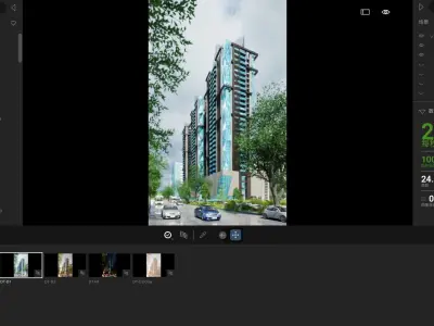 DIAMOND TOWERS TAIWAN TAIPEI Scene Twinmotion  3D model