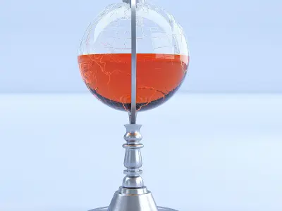 Globe Decanter 3D model