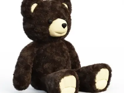 Brown Bear  3D model