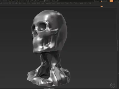 Modern Abstract Decorative sculpture 3d print model 52 3D print model