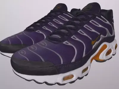 NIKE AIR TN PLUS SHOES PBR Low-poly 3D model