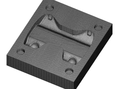 Chocolate Mold Gamepad 3D print model