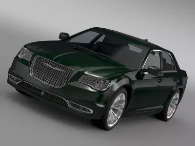 Chrysler 300C Platinum LX2 2017 3D model