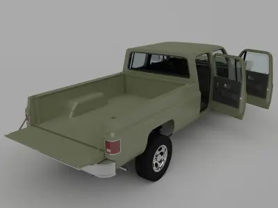 Pick-up 6 pickup truck 3D model