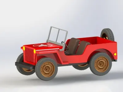 Product-design-car-jeep 3D model