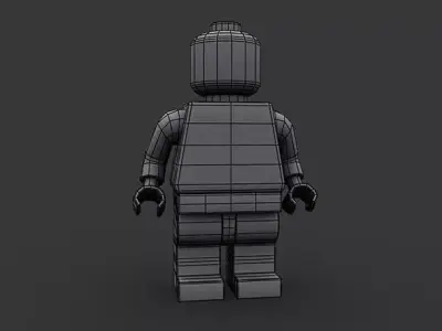 Lego Model figure 3D model