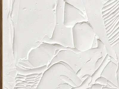 Plaster Two Photo Frame 416 Low-poly 3D model