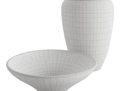 Tilden Metallic Ceramics Collection 3D model