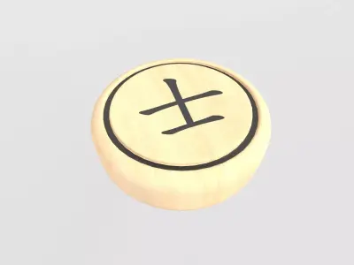 Chinese Chess Advisor v2 001 Low-poly 3D model